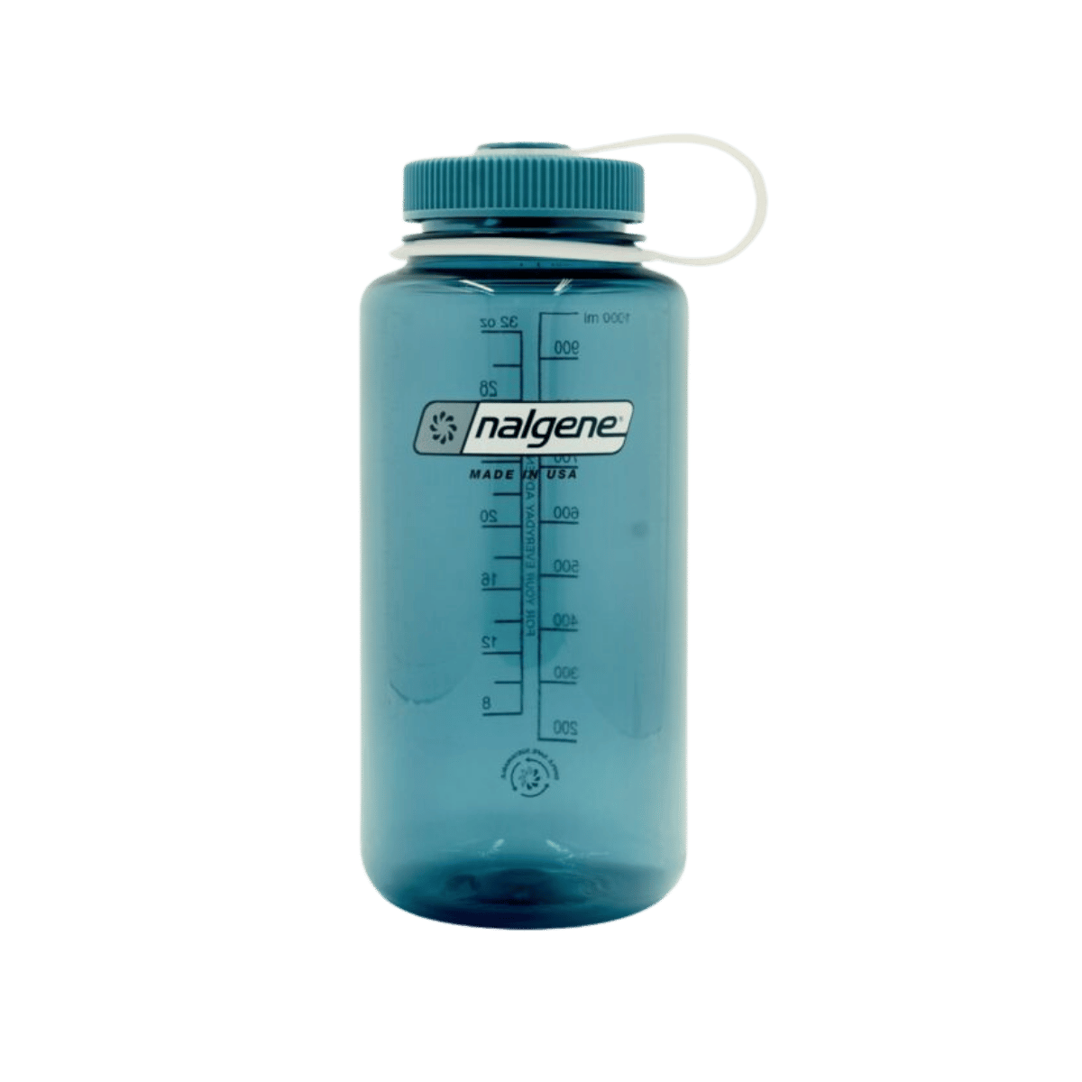 NALGENE WIDE MOUTH SUSTAIN BOTTLE 32OZ - CADET - FRONT VIEW