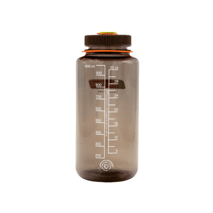 NALGENE WIDE MOUTH SUSTAIN BOTTLE 32OZ - WOODSMAN - BACK VIEW