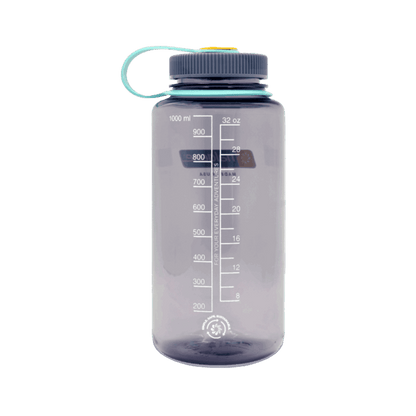 NALGENE WIDE MOUTH SUSTAIN BOTTLE 32OZ - AUBERGINE - BACK VIEW