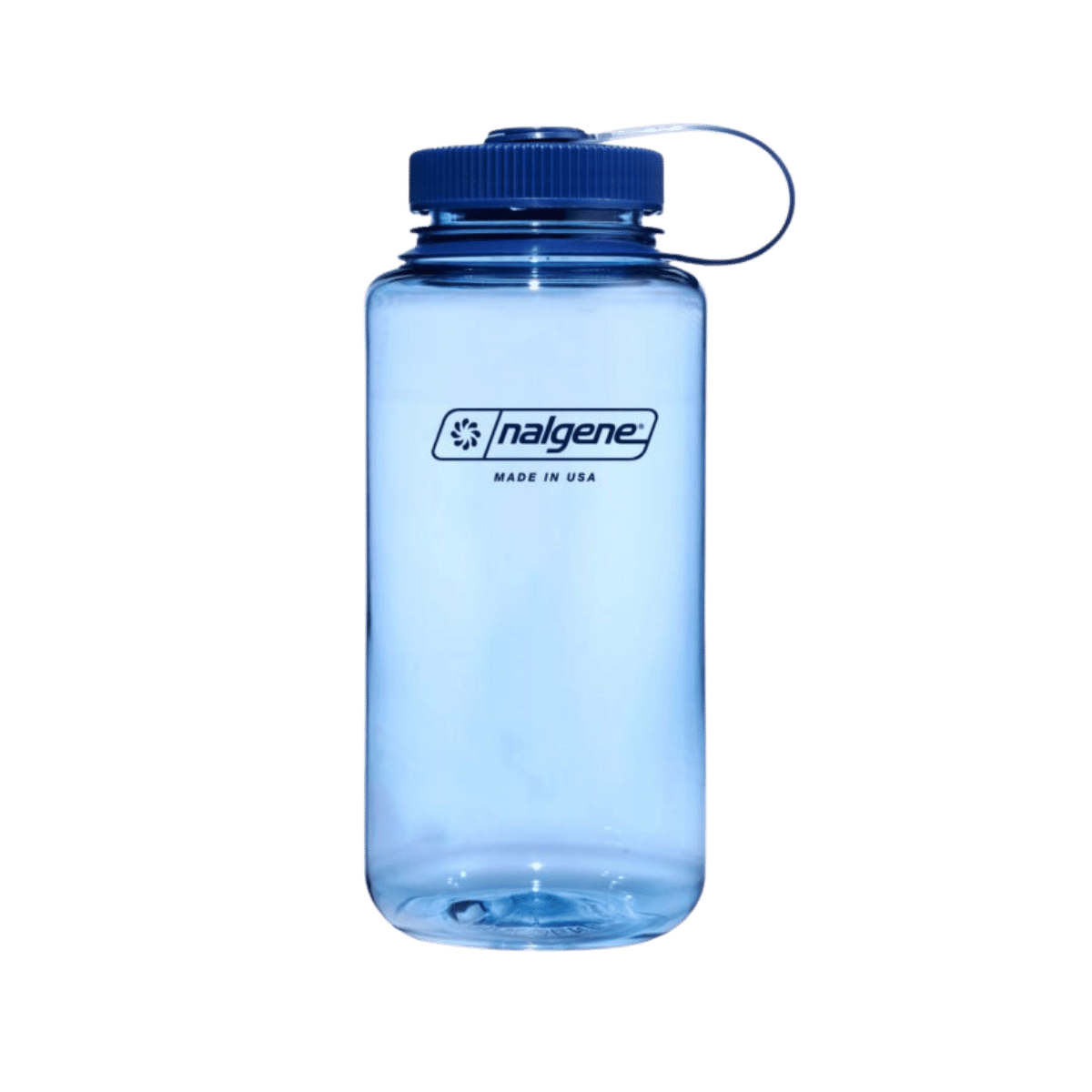 NALGENE WIDE MOUTH SUSTAIN BOTTLE 32OZ - BABY BLUE - FRONT VIEW
