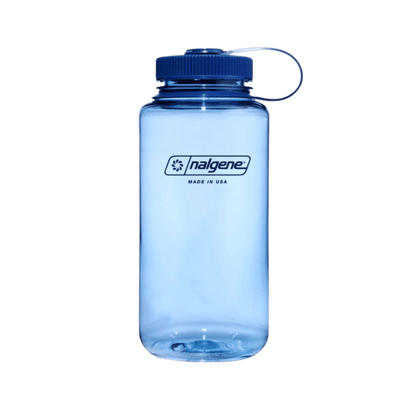 NALGENE WIDE MOUTH SUSTAIN BOTTLE 32OZ - BABY BLUE - FRONT VIEW