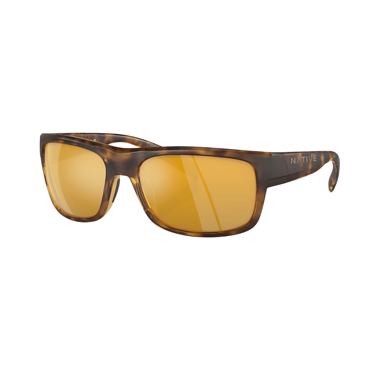 Native Eyewear Ashdown Sunglasses Polarized Adventure - MATTE TORT - BRNZ REFLEX POL