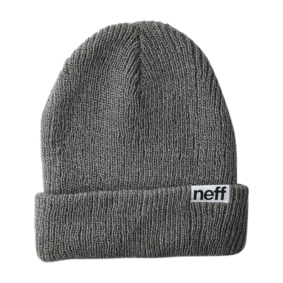 NEFF FOLD HEATHER BEANIE - CHARCOAL HEATHER