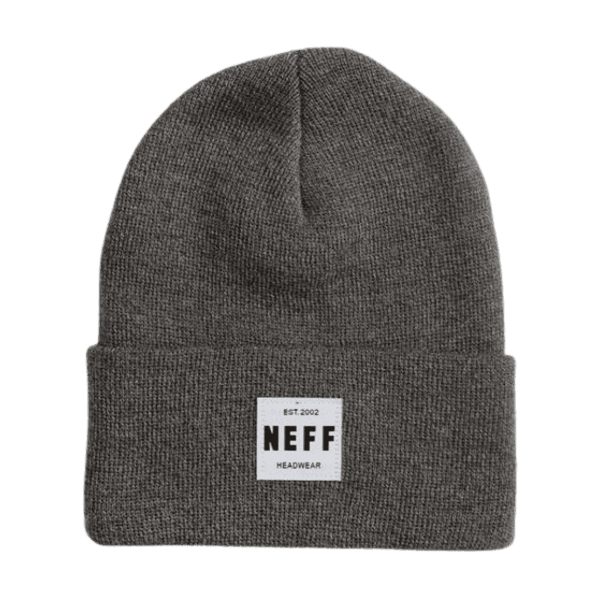 NEFF LAWRENCE-3 BEANIE - ONE SIZE - CHARCOAL HEATHER