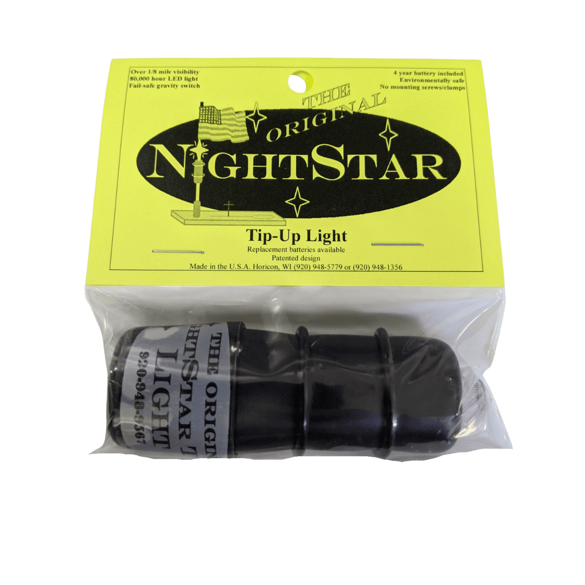NIGHT STAR TIP UP LIGHT - RED