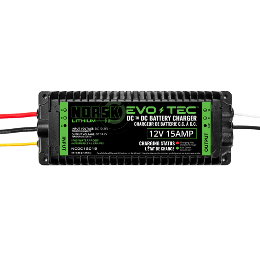 NORSK FISHING 12V-15A DC TO DC CHARGER