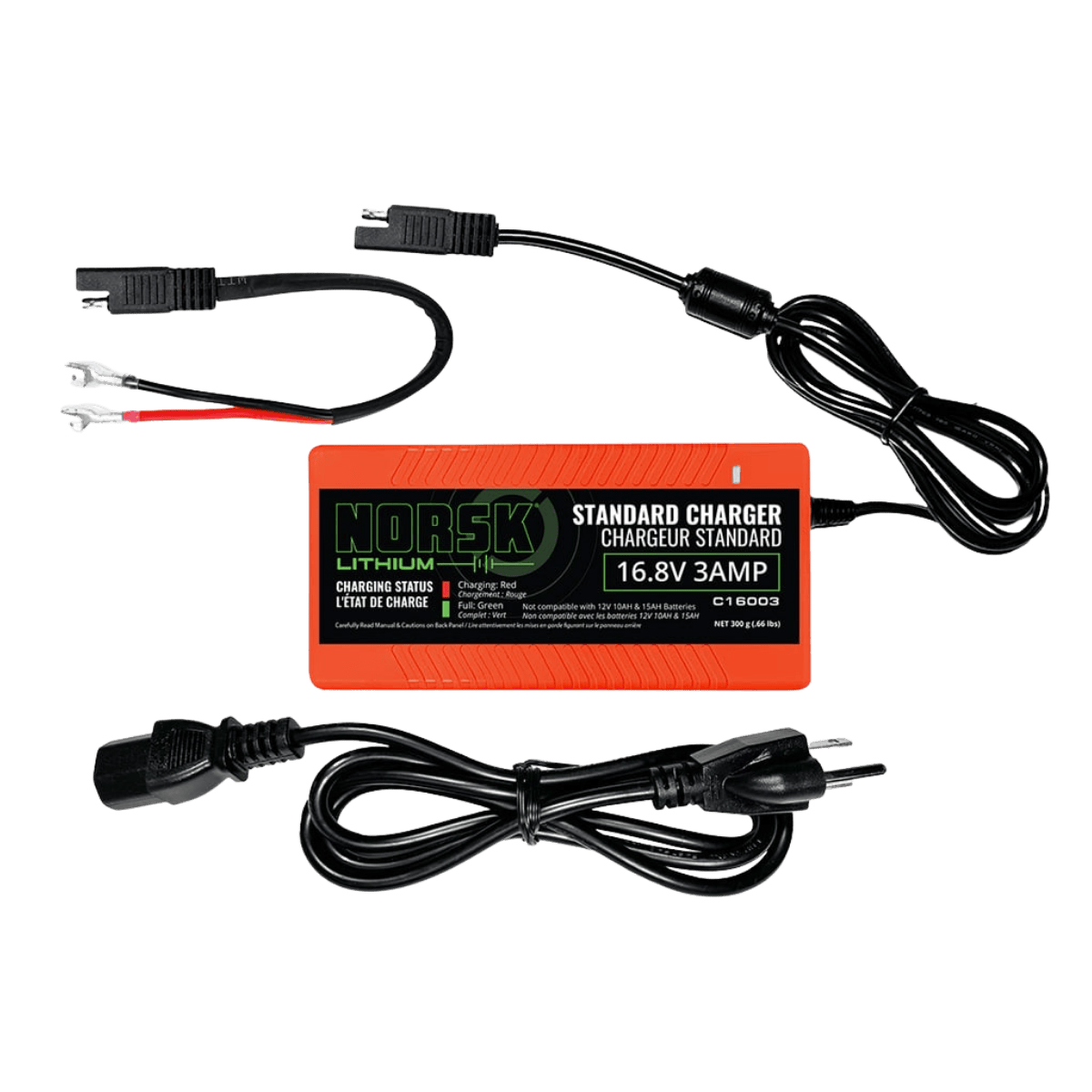 NORSK FISHING 14.8V-52AH-NMC BATTERY WITH CHARGER - CHARGER KIT
