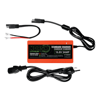 NORSK FISHING 14.8V-20.8AH-NMC BATTERY WITH CHARGER - CHARGER KIT