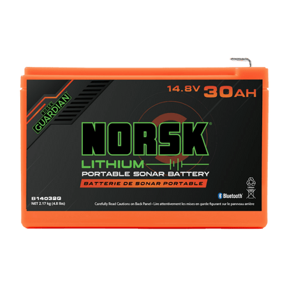 NORSK FISHING 14.8V-32AH-NMC BATTERY WITH CHARGER