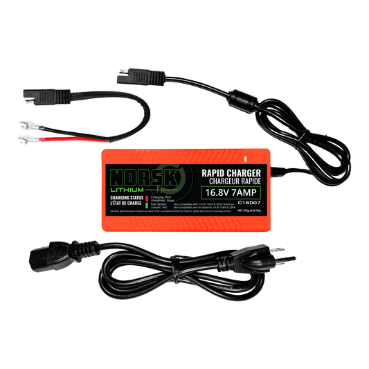 NORSK FISHING 16.8V-7A NMC RAPID CHARGER