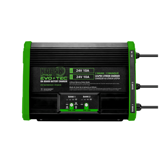 NORSK FISHING 24/24V 2B BATTERY CHARGER