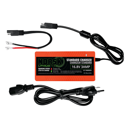 NORSK FISHING 16.8V-3A LIFEP04 BATTERY CHARGER