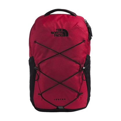 North Face Jester Backpack - Beetroot TNF Black