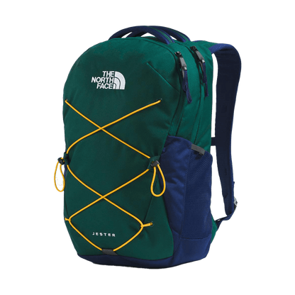 North Face Jester Backpack - HUNTER GREEN EAGLE BLUE