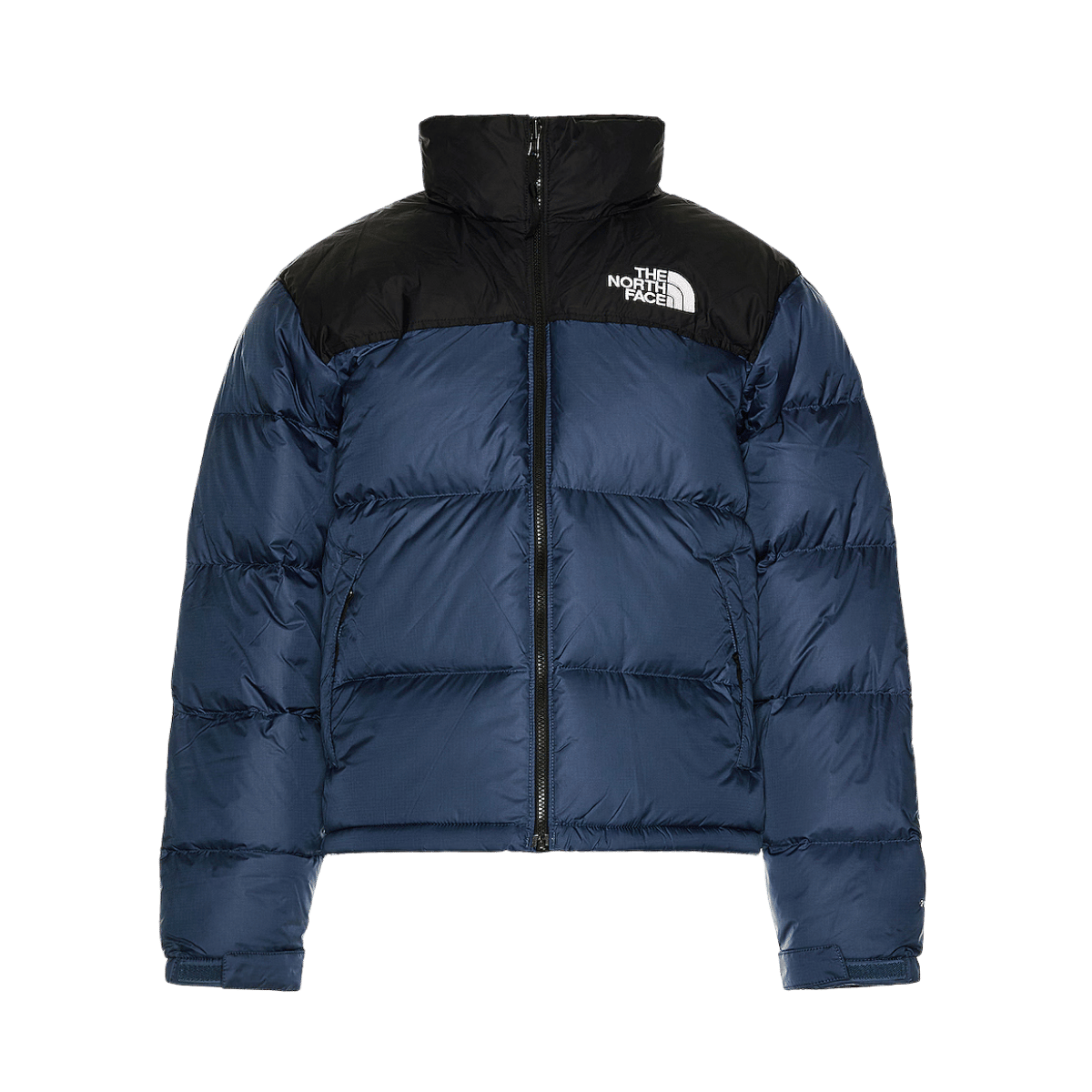 THE NORTH FACE MEN'S 1996 RETRO NUPTSE JACKET - SHADY BLUE - FRONT VIEW