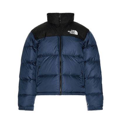 THE NORTH FACE MEN'S 1996 RETRO NUPTSE JACKET - SHADY BLUE - FRONT VIEW