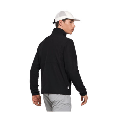 THE NORTH FACE MEN'S ALPINE POLARTEC 100 JACKET - TNF BLACK - BACK VIEW