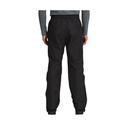 THE NORTH FACE MEN'S ANTORA RAIN PANTS REG - TNF BLACK - BACK VIEW
