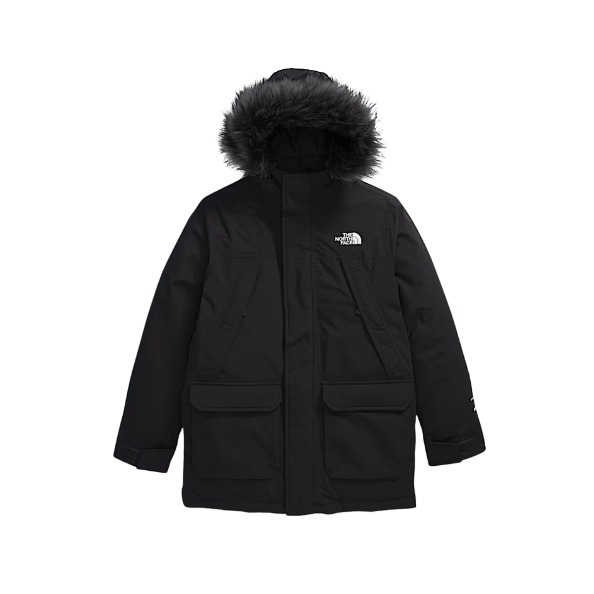 THE NORTH FACE BOYS' MCMURDO PARKA - TNF BLACK