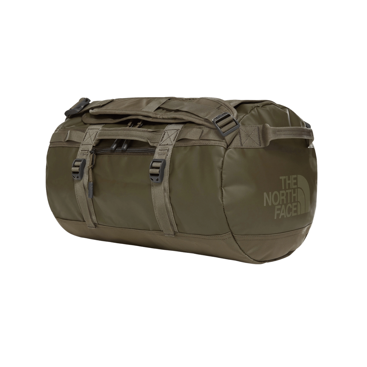 THE NORTH FACE BASE CAMP DUFFEL - LARGE -  NEW TAUPE GREEN - SIDE VIEW