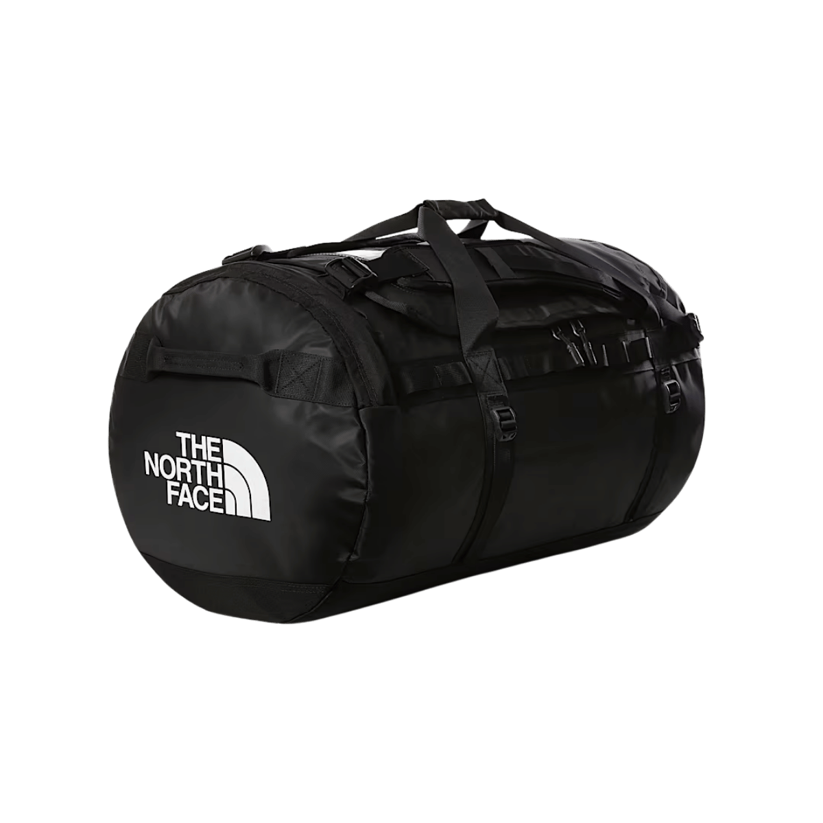 THE NORTH FACE BASE CAMP DUFFEL - LARGE -  TNF BLACK/TNF WHITE NPF  - SIDE VIEW