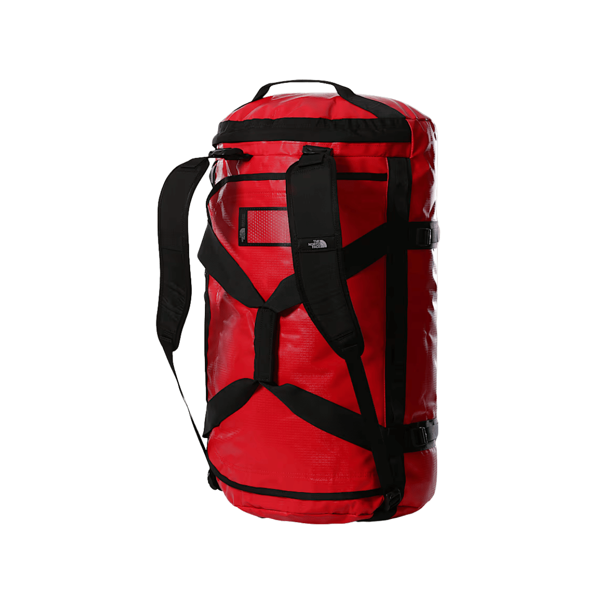 THE NORTH FACE BASE CAMP DUFFEL - LARGE - TNF RED TNF BLACK - BACK VIEW