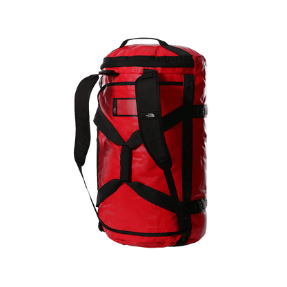 THE NORTH FACE BASE CAMP DUFFEL - LARGE - TNF RED TNF BLACK - BACK VIEW