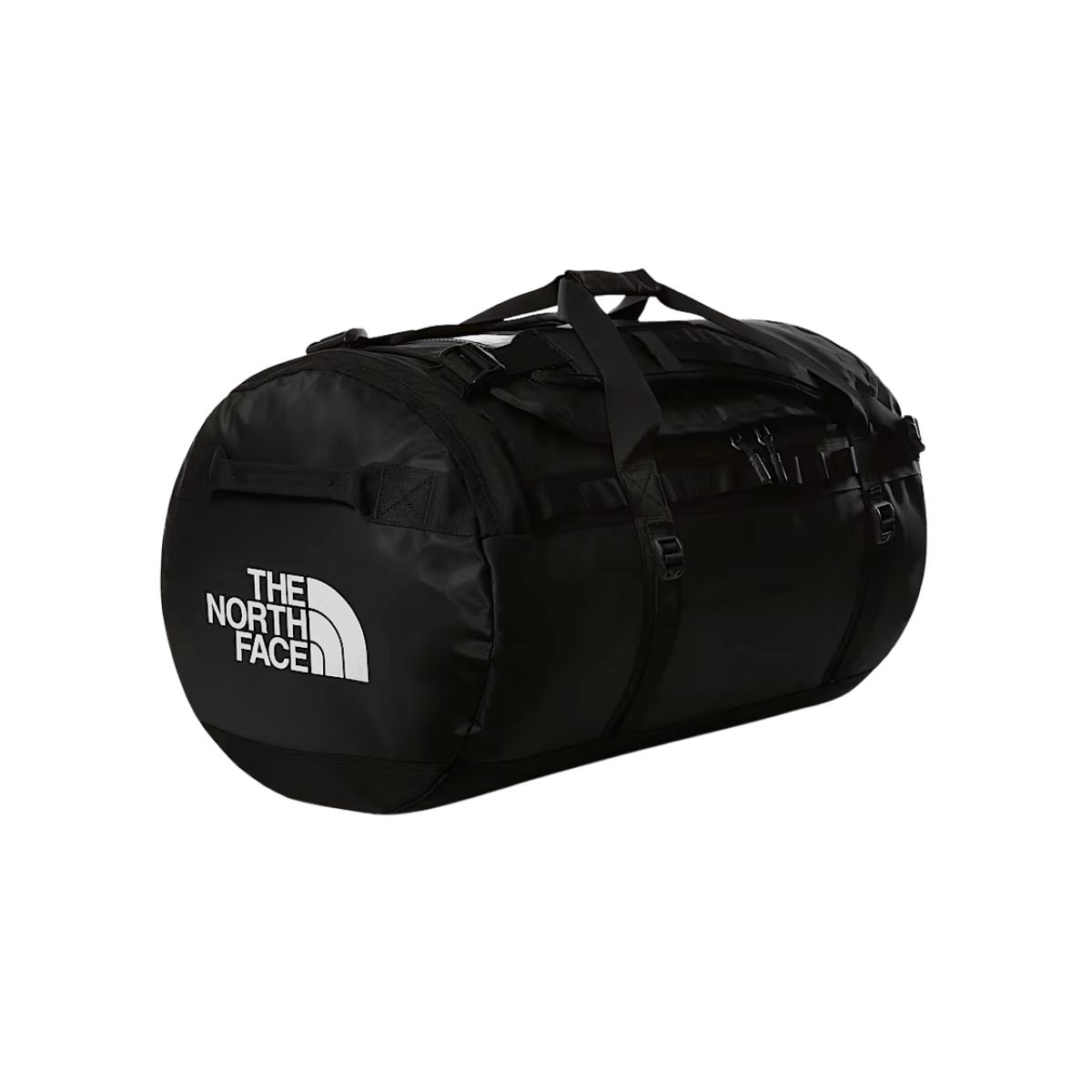 THE NORTH FACE BASE CAMP DUFFEL - LARGE -  TNF BLACK/TNF WHITE - SIDE VIEW