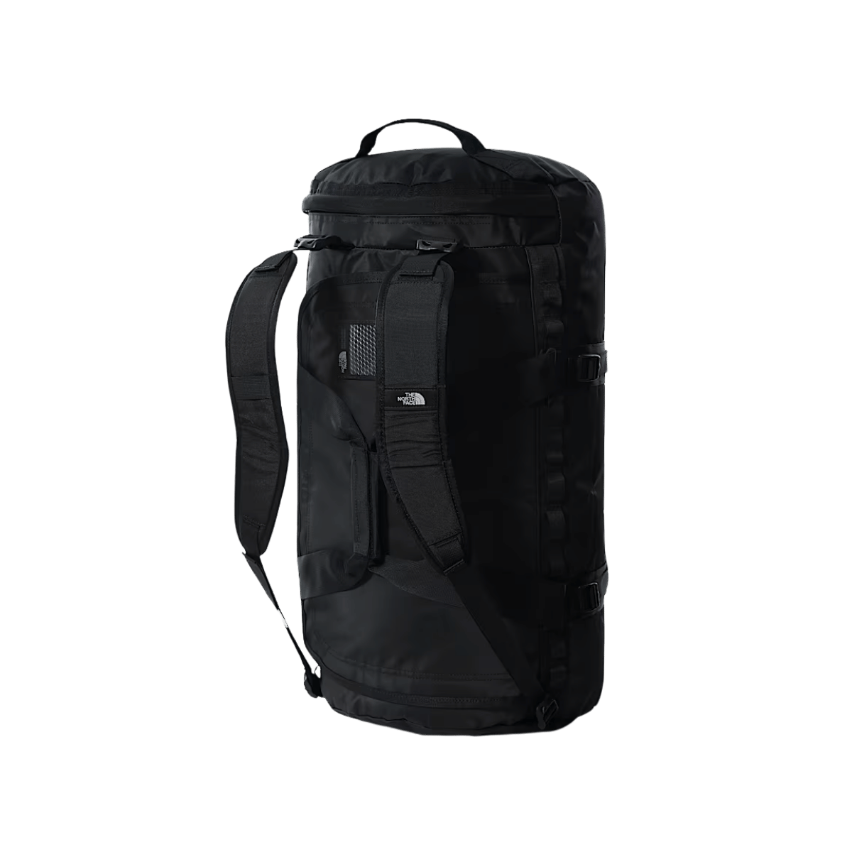 THE NORTH FACE BASE CAMP DUFFEL - MEDIUM - TNFBLACK-TNF WHITE NPF - VERTICAL VIEW