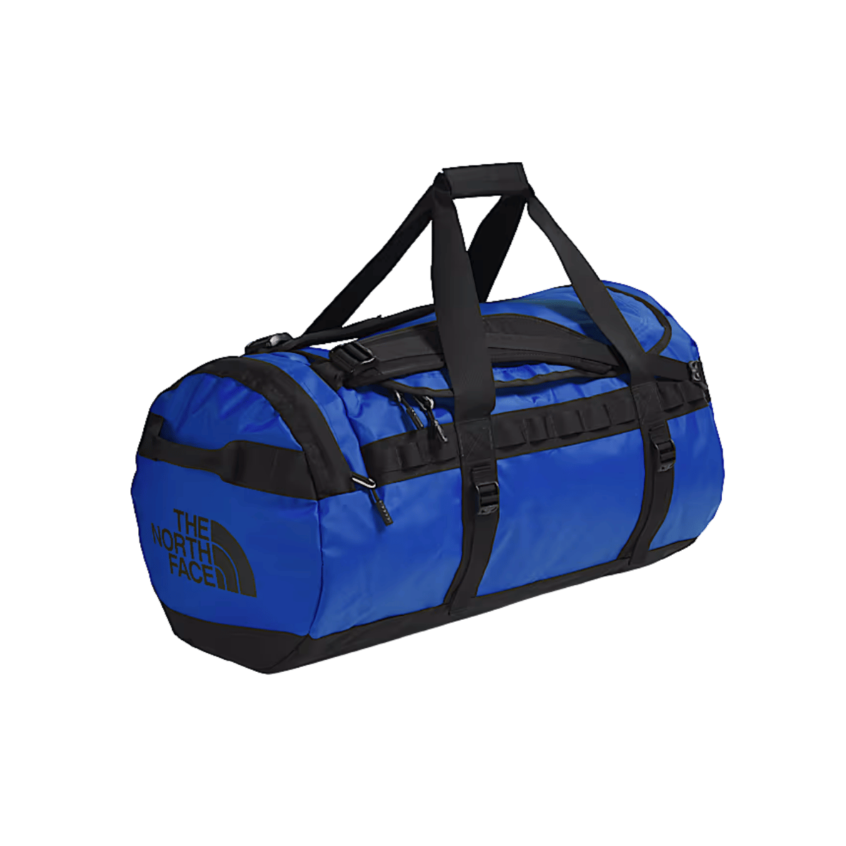 THE NORTH FACE BASE CAMP DUFFEL - MEDIUM - TNF BLUE/TNF BLACK - ANGLE VIEW