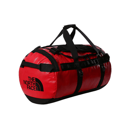 THE NORTH FACE BASE CAMP DUFFEL - MEDIUM - TNF RED/TNF BLACK - ANGLE VIEW