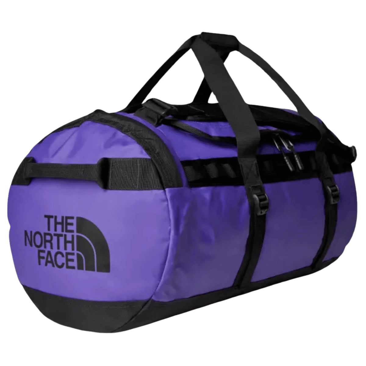 NORTHFACE BASE CAMP DUFFEL - MEDIUM - PEAK PURPLE - ANGLE VIEW