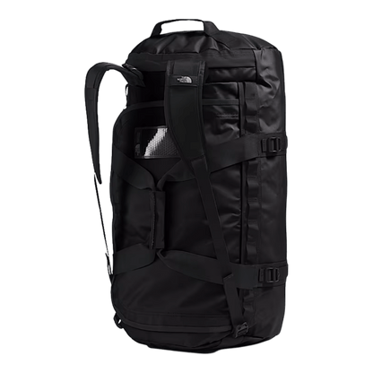 THE NORTHFACE BASE CAMP DUFFEL SM - TNF BLACK/TNF WHITE - BACK VIEW