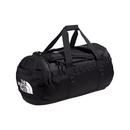 THE NORTHFACE BASE CAMP DUFFEL SM - TNF BLACK/TNF WHITE - FRONT VIEW