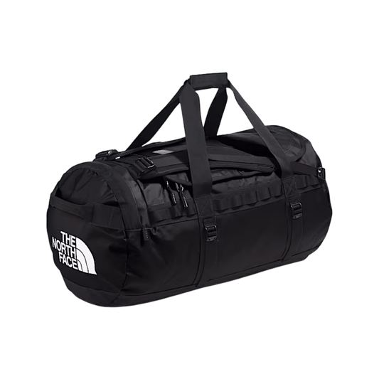 THE NORTHFACE BASE CAMP DUFFEL SM - TNF BLACK/TNF WHITE - FRONT VIEW
