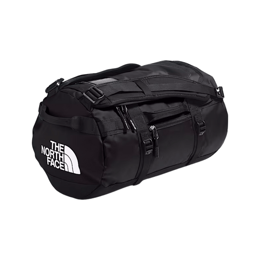 THE NORTHFACE BASE CAMP DUFFEL XS - TNF BLACK/TNF WHITE - FRONT VIEW
