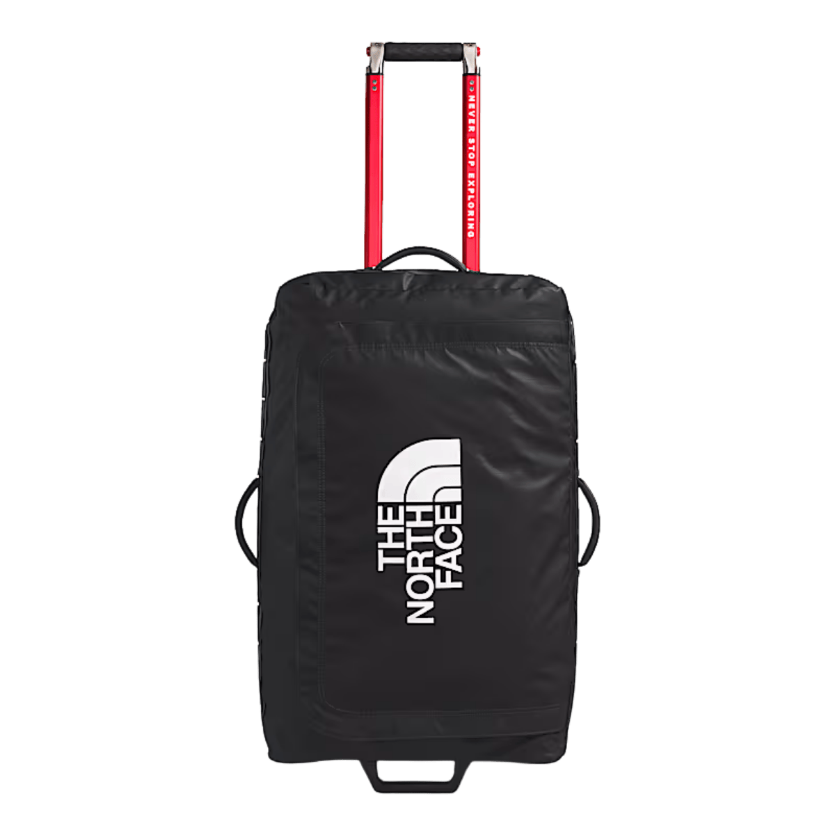 NORTH FACE BASE CAMP VOYAGER 29 ROLLER - TNF BLACK/TNF WHITE - FRONT VIEW