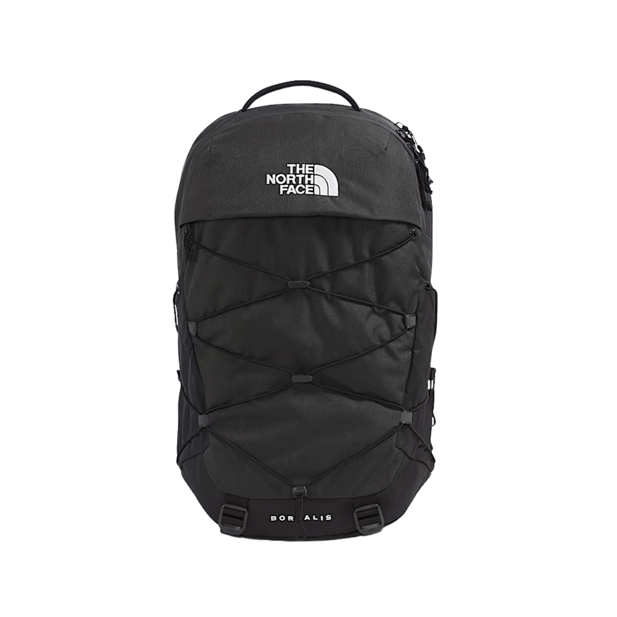 THE NORTH FACE BOREALIS BACKPACK - GREY LIGHT HEATHER TNF BLACK 