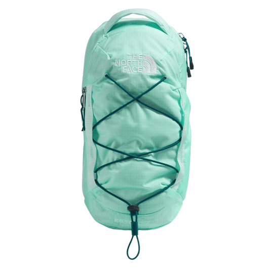 NORTHFACE BOREALIS COMPACT SLING BAG - AQUA BLUE MOSS - FRONT VIEW