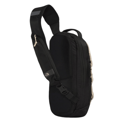NORTHFACE BOREALIS COMPACT SLING BAG - GRAVEL TNF BLK - BACK VIEW