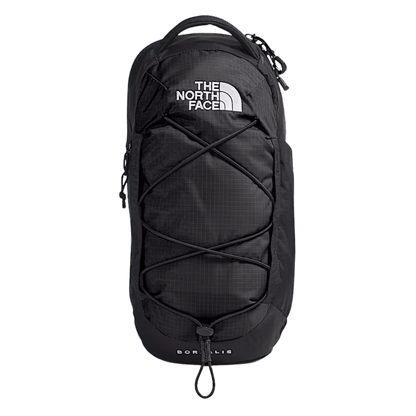 NORTHFACE BOREALIS COMPACT SLING BAG - TNFBLACK_TNFWHITE - FRONT VIEW
