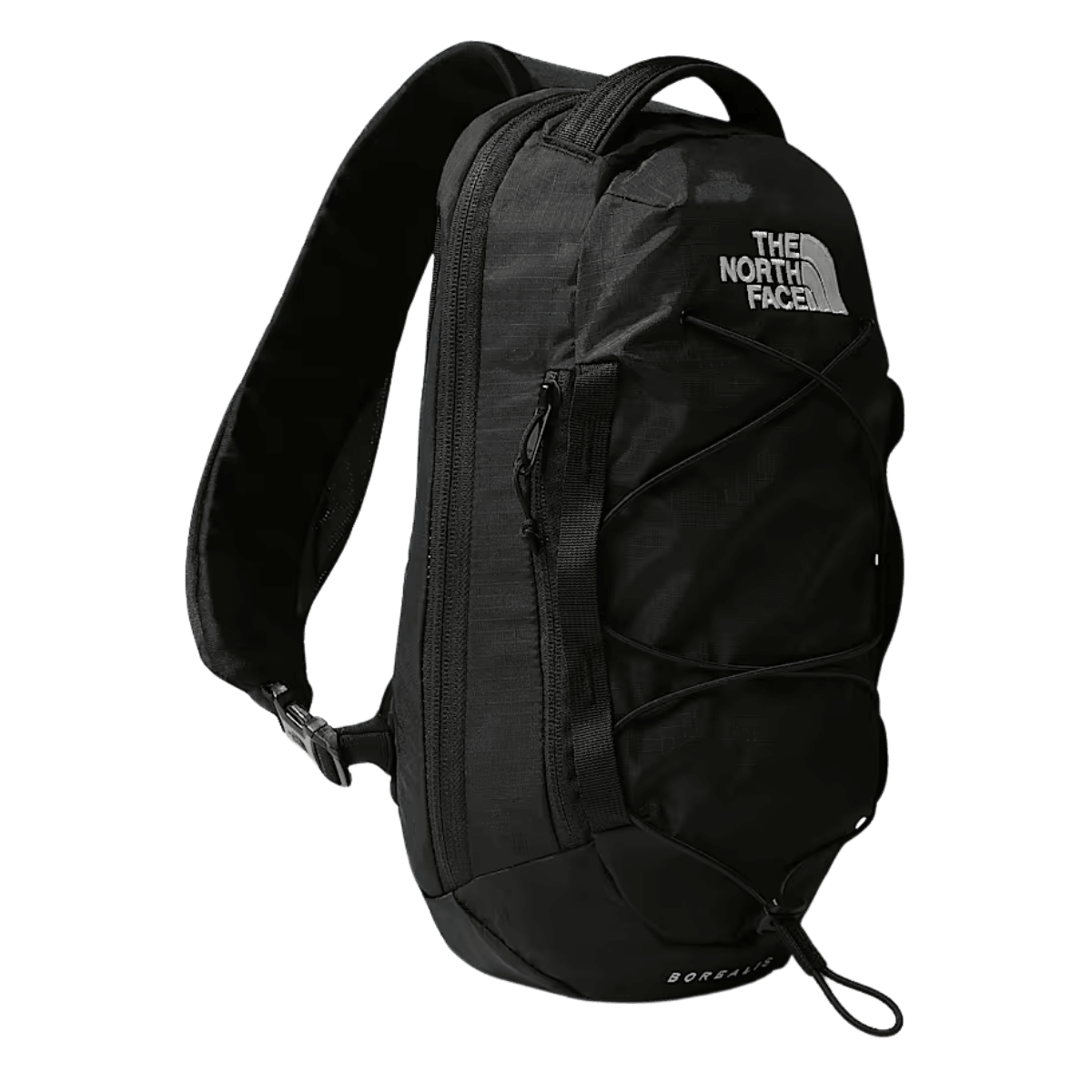 NORTHFACE BOREALIS COMPACT SLING BAG TNF Black-TNF White-NPF FRONT