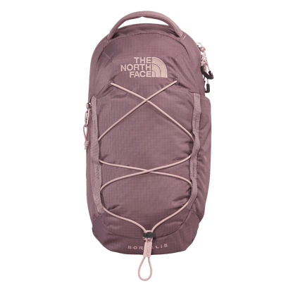 NORTHFACE BOREALIS COMPACT SLING BAG - FAWN GRY PNK MS - FRONT VIEW