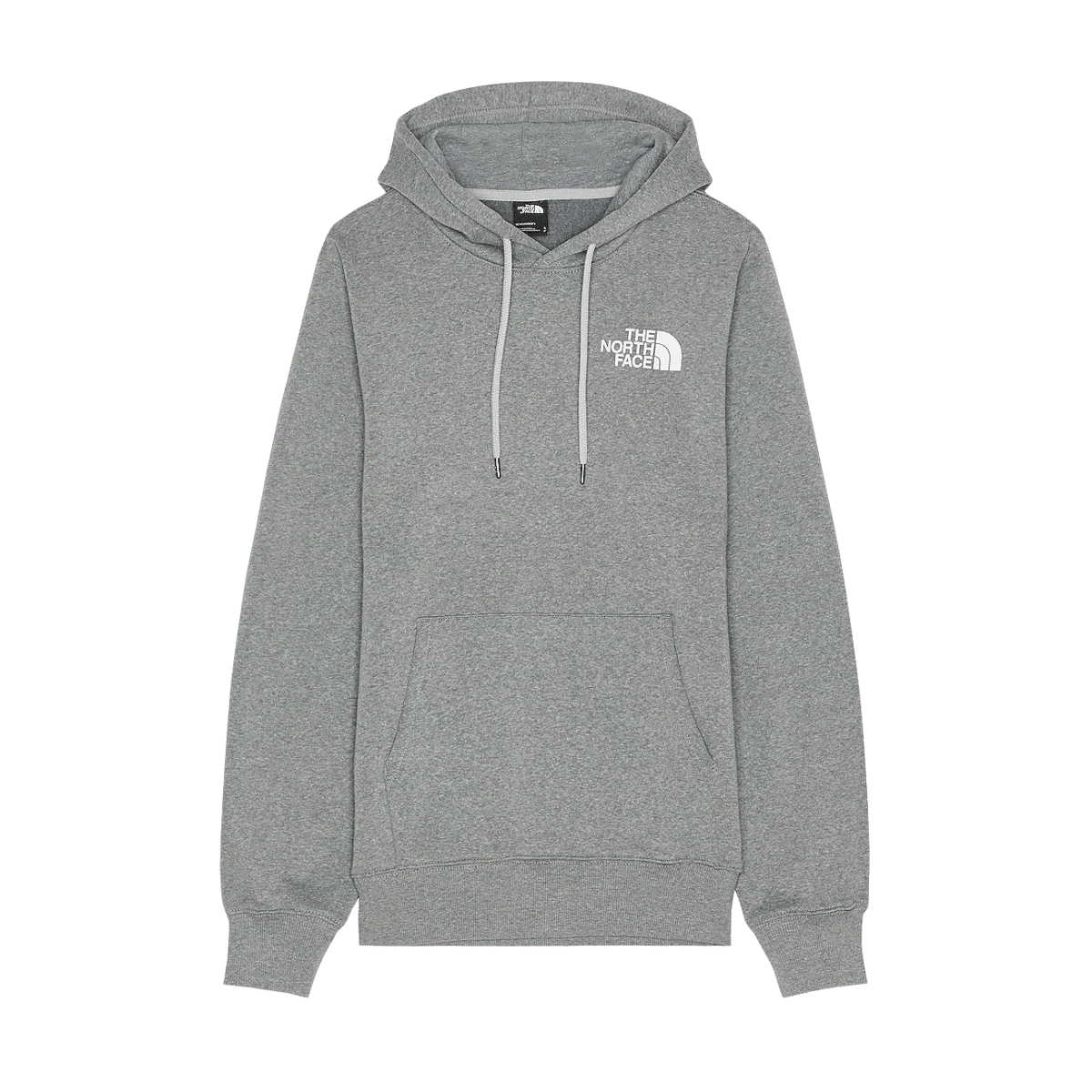 THE NORTH FACE BOX NSE PULLOVER HOODIE JACKET - TNF MEDIUM GREY HEATHER - FRONT VIEW