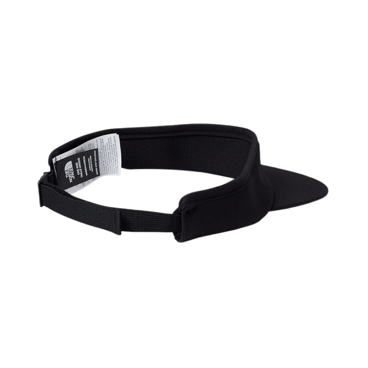 THE NORTH FACE CLASS V VISOR - TNF BLACK - BACK VIEW