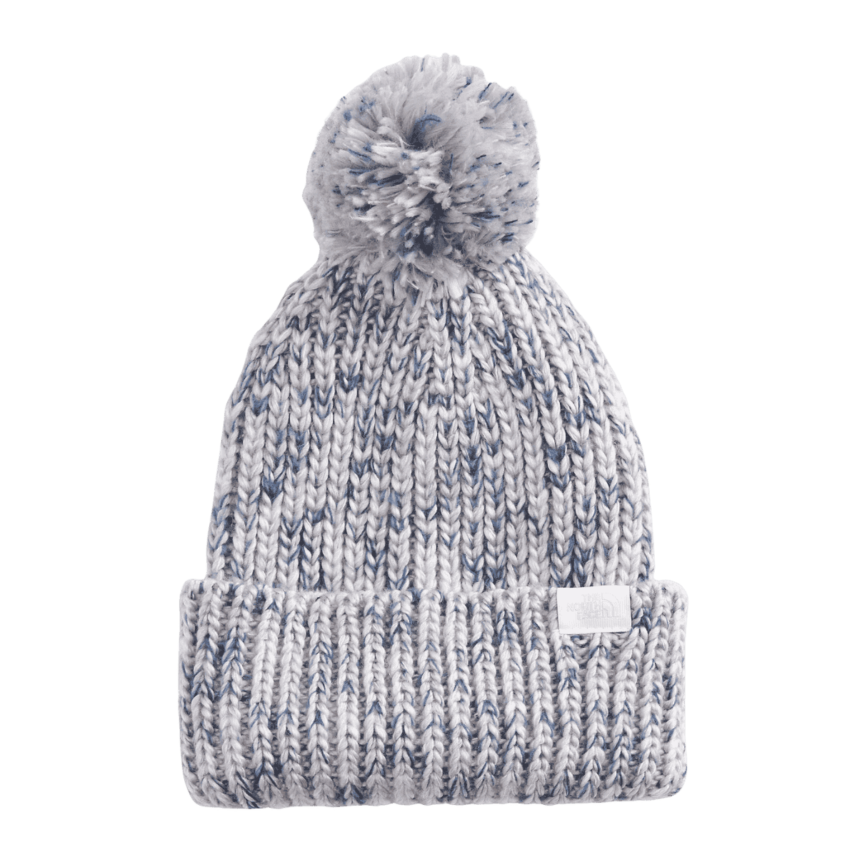 THE NORTH FACE COZY CHUNKY BEANIE HAT - ONE SIZE - TNF LIGHT GREY HEATHER