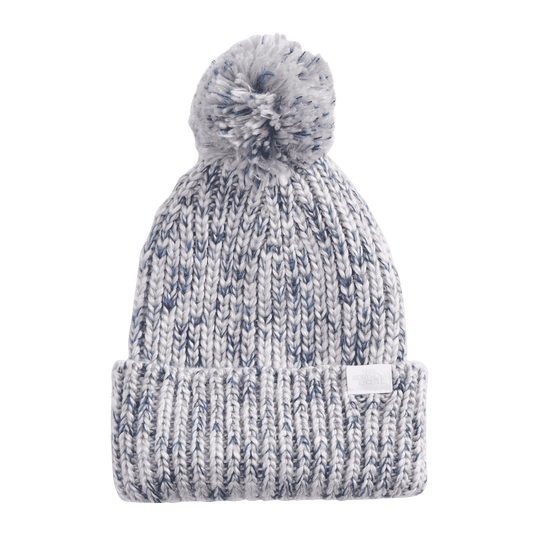 THE NORTH FACE COZY CHUNKY BEANIE HAT - ONE SIZE - TNF LIGHT GREY HEATHER