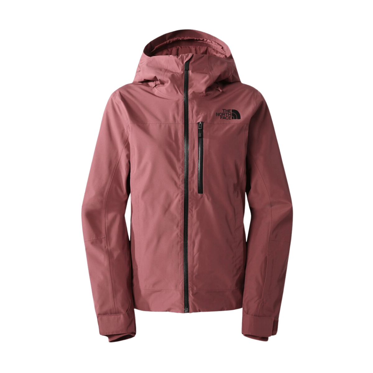 THE NORTH FACE WOMEN'S DESCENDIT JACKET - WILD GINGER - FRONT VIEW