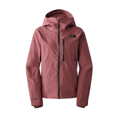 THE NORTH FACE WOMEN'S DESCENDIT JACKET - WILD GINGER - FRONT VIEW