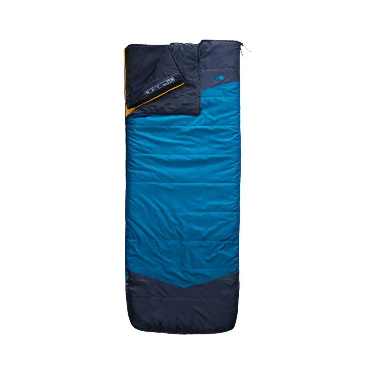 NORTHFACE DOLOMITE ONE BAG REG - BLUE/YELLOW - FIRST LAYER VIEW